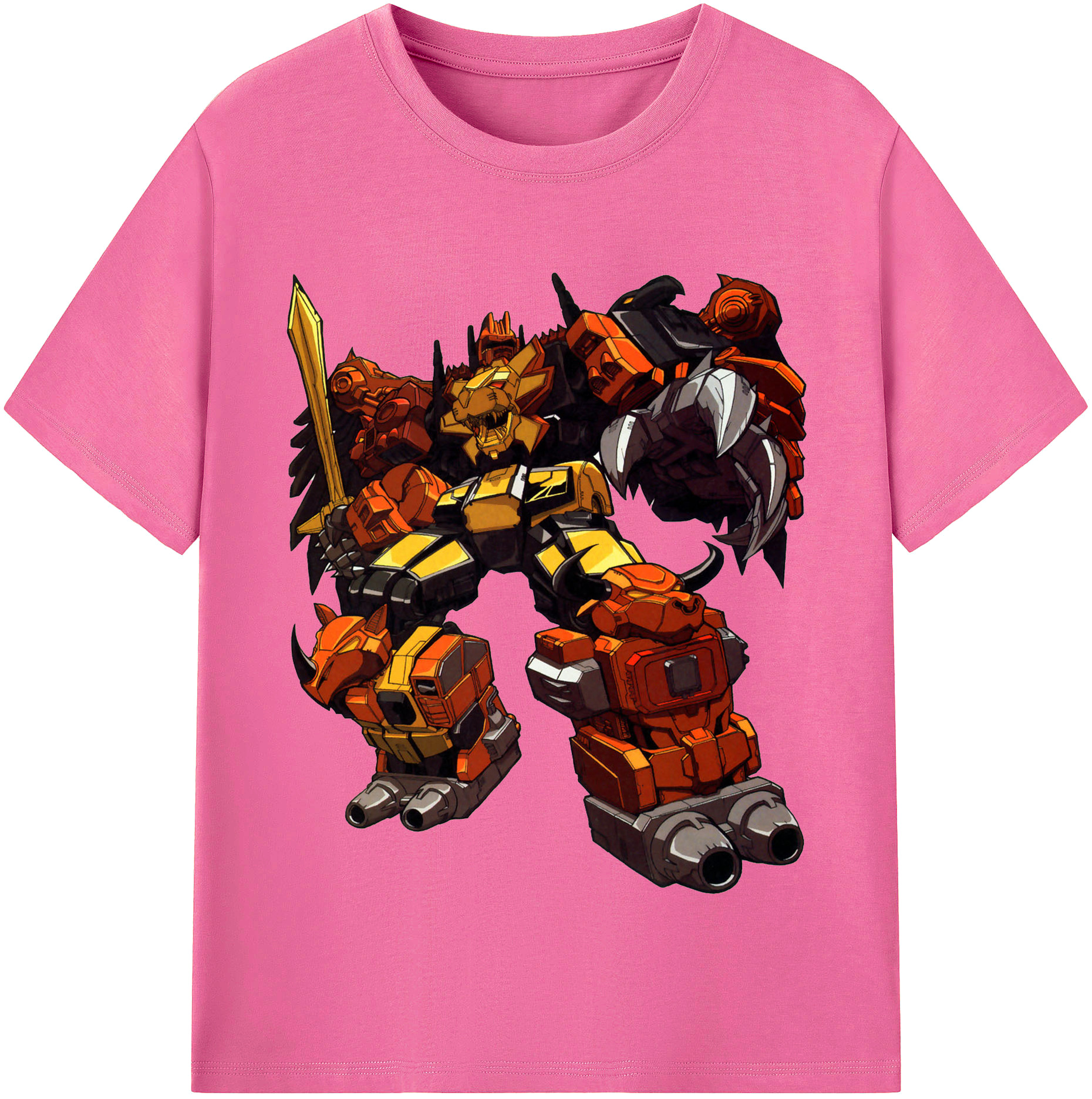 （画像用）  レディースカジュアルプリントTシャツ（綿100％）